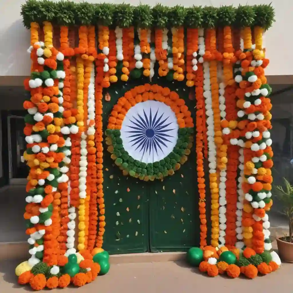 Independence Day Floral Decoration